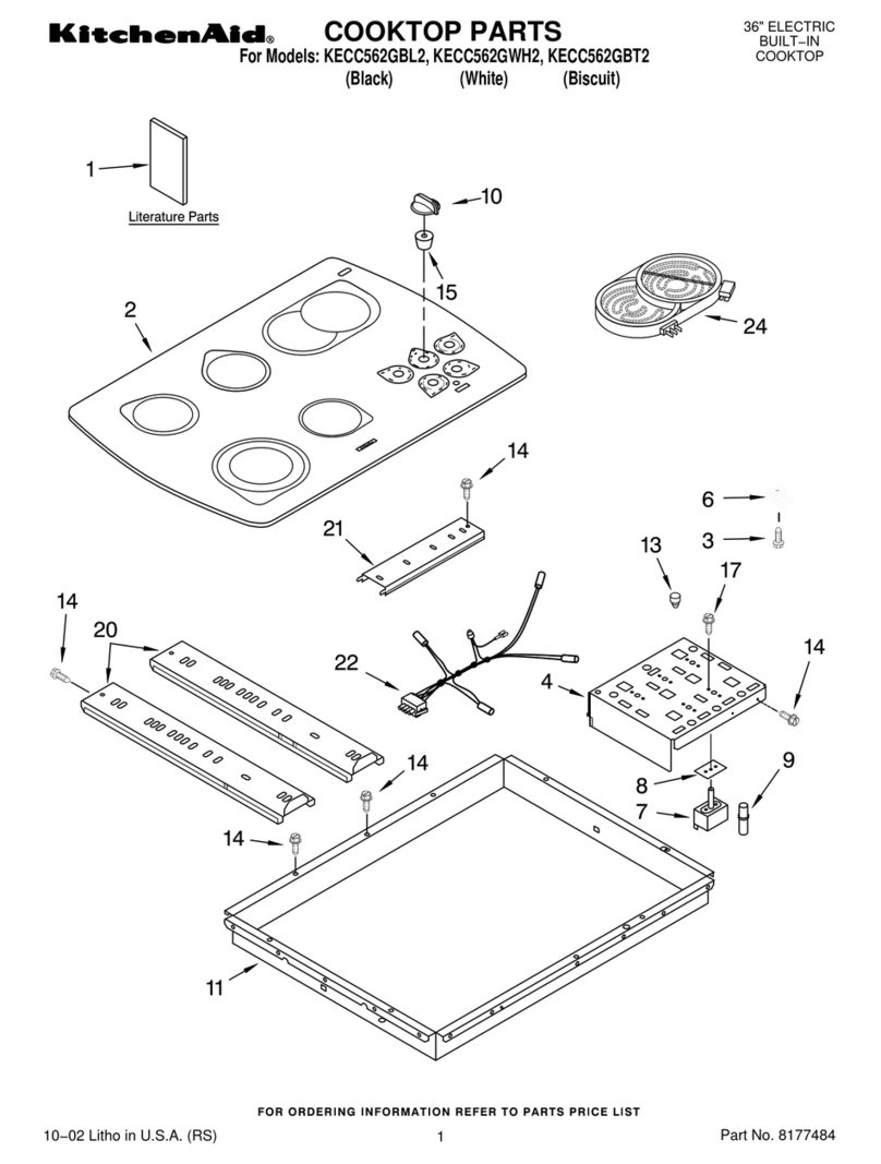 KitchenAid KECC562GBL2 User manual