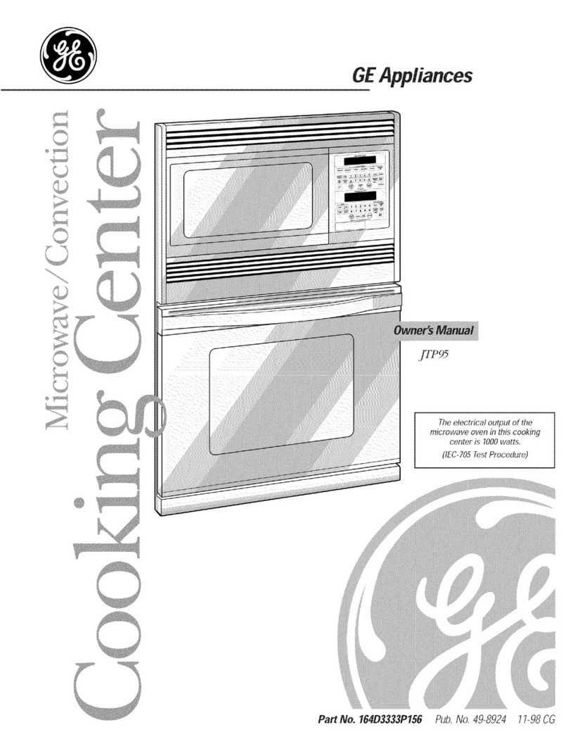 GE JTP95 User manual