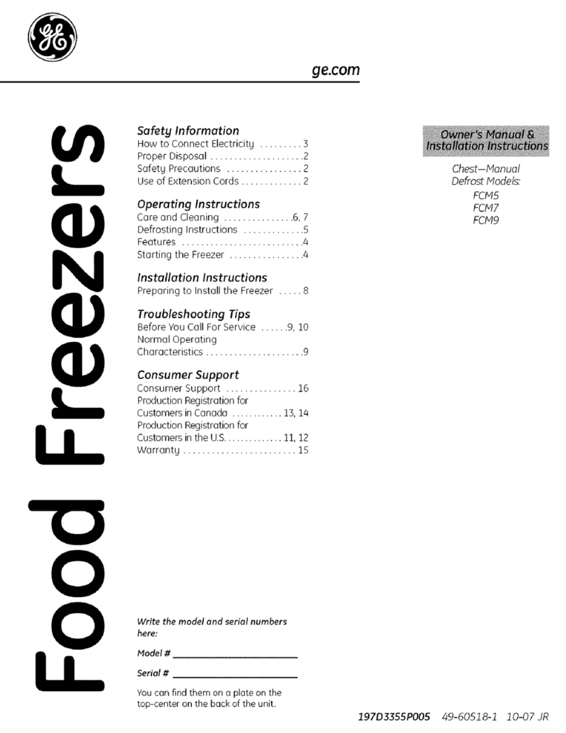 GE FCM5 Original instructions