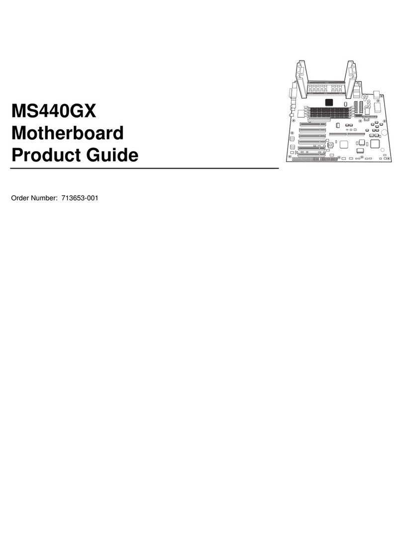 Intel MS440GX User manual