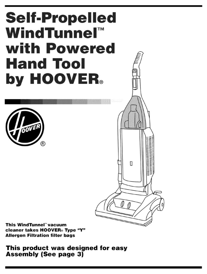 Hoover U6454-900 User manual