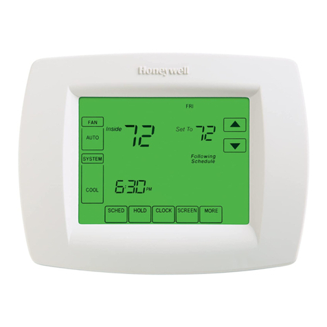 Honeywell VisionPRO 8000 User manual Honeywell VisionPRO 8000 User manual