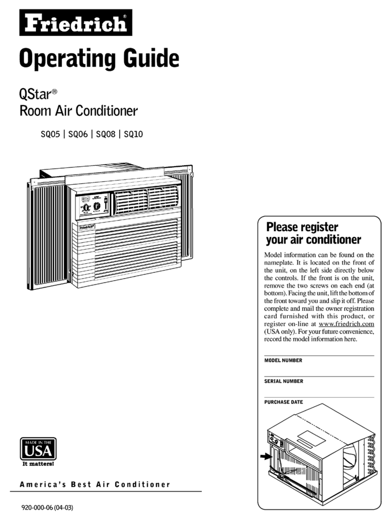 Friedrich QStar SQ05 User manual