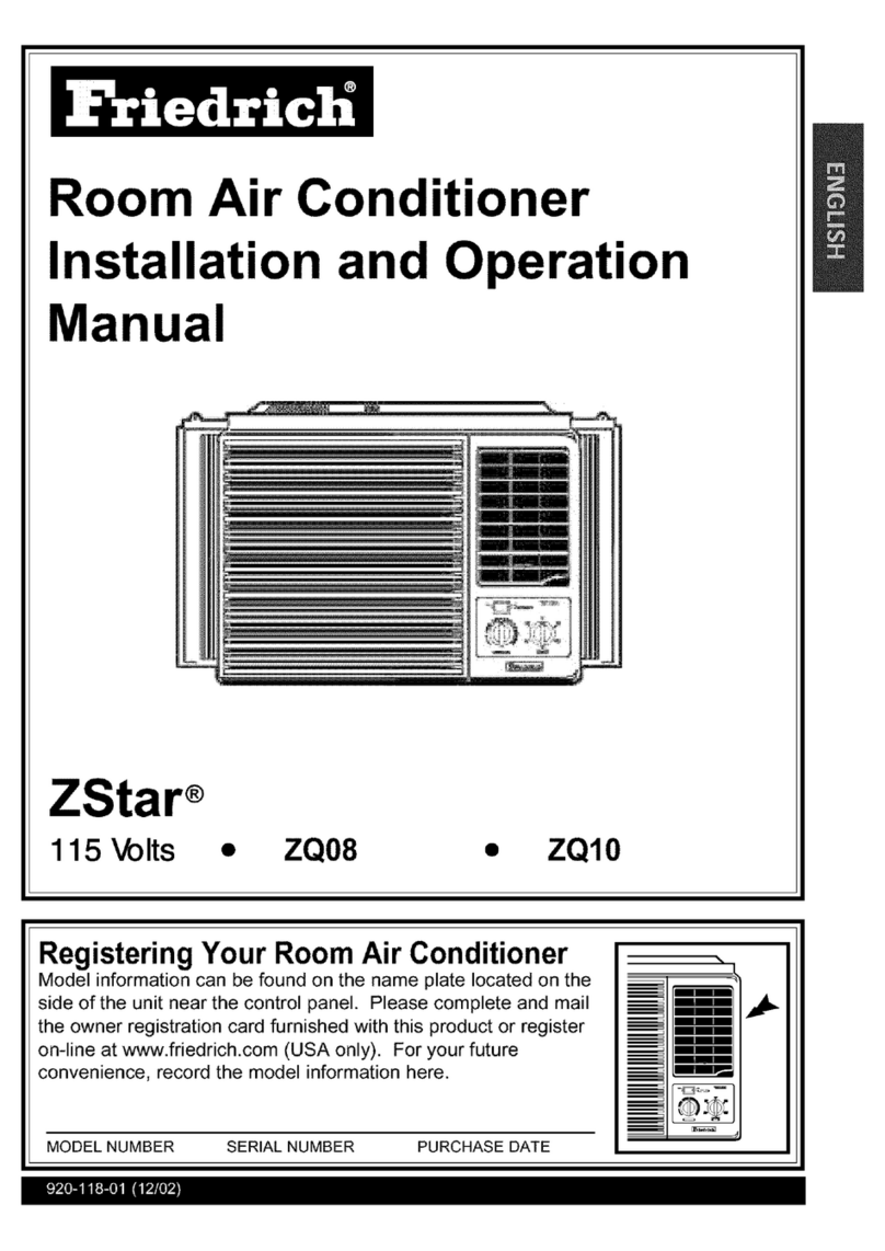 Friedrich ZStar ZQ08 User manual
