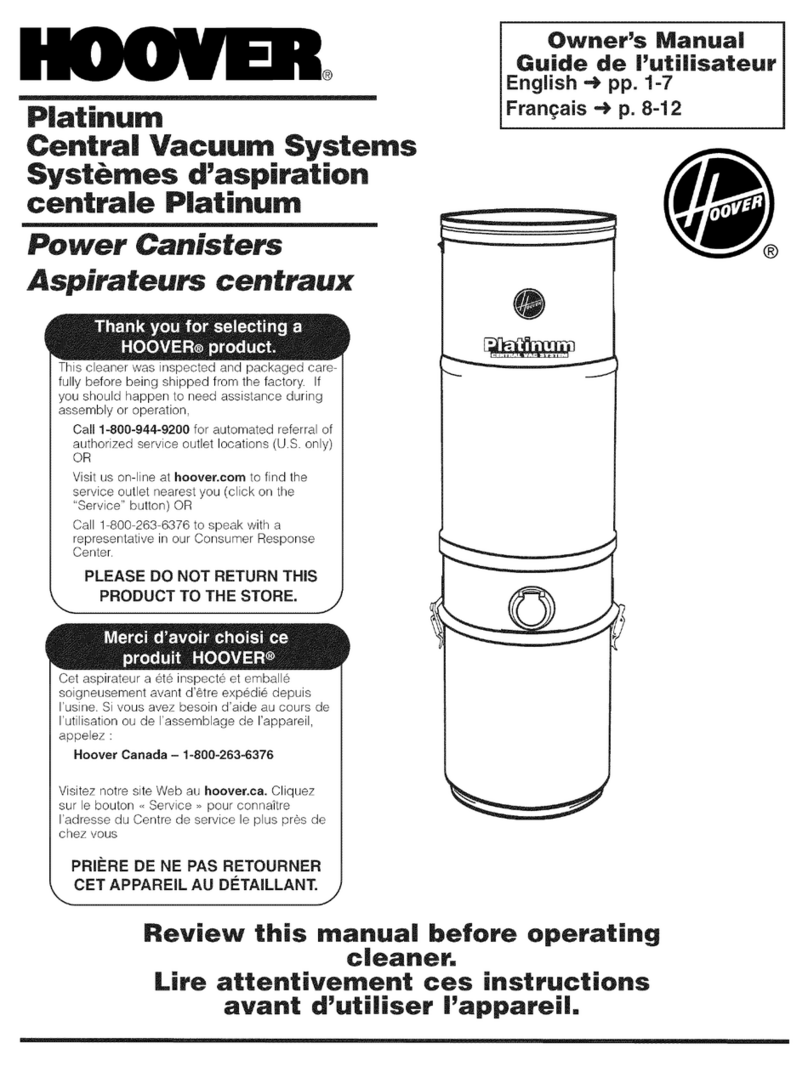 Hoover 59132-297 User manual