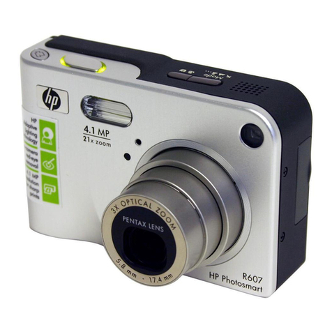 HP PhotoSmart R607 User manual