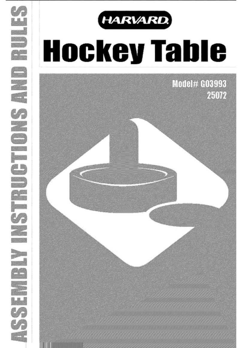 HARVARD G03993 Assembly instructions and rules