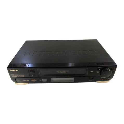 Hitachi VT-UX6430A User manual
