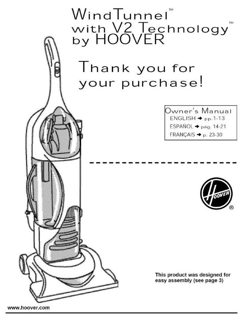 Hoover WindTunnel U8146-900 User manual