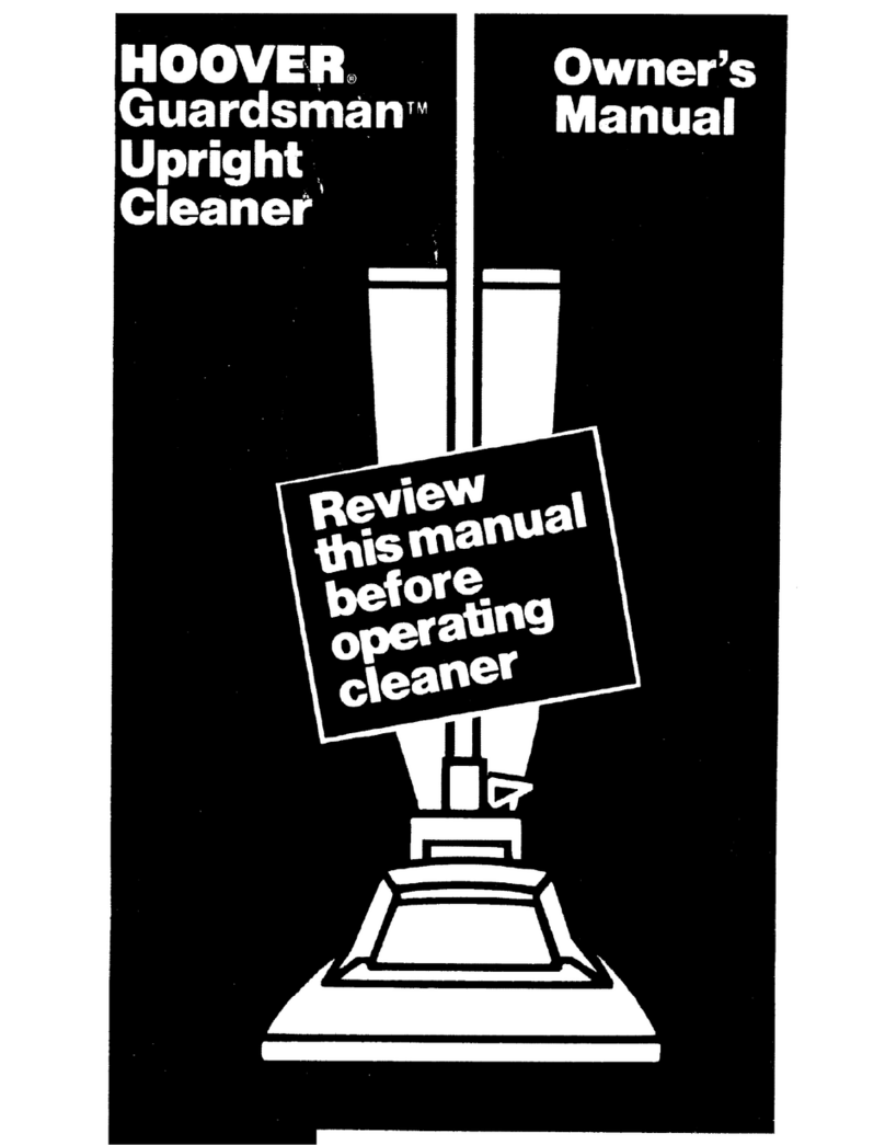 Hoover Guardsman U4125 User manual