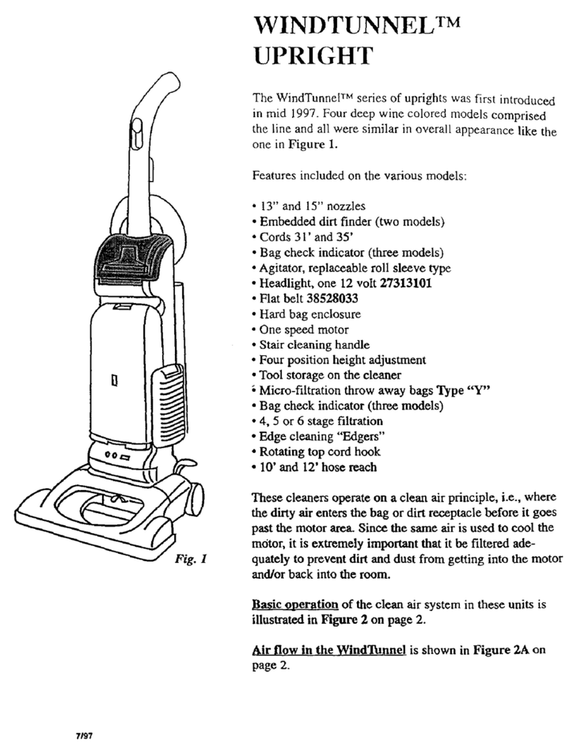 Hoover WindTunnel U5465-900 User manual