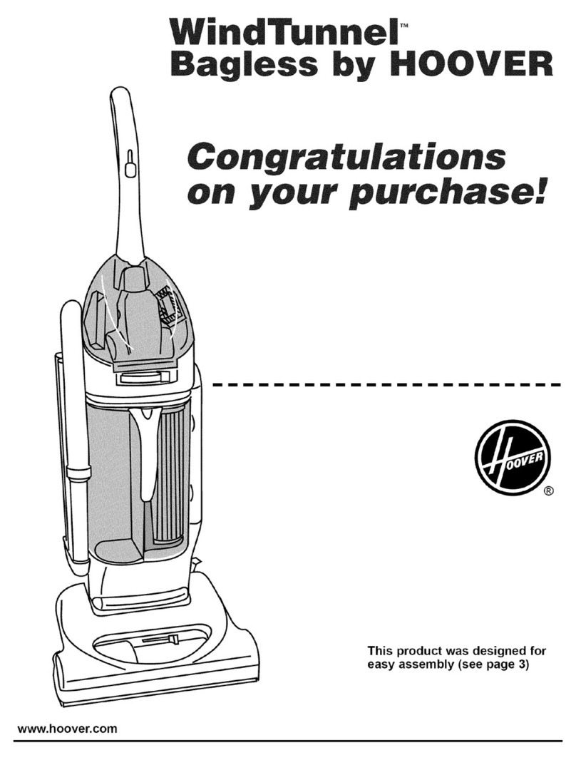 Hoover WindTunnel U5721-900 User manual