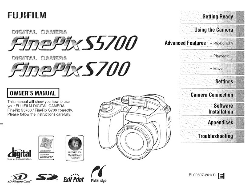 FujiFilm Finepix S700 User manual