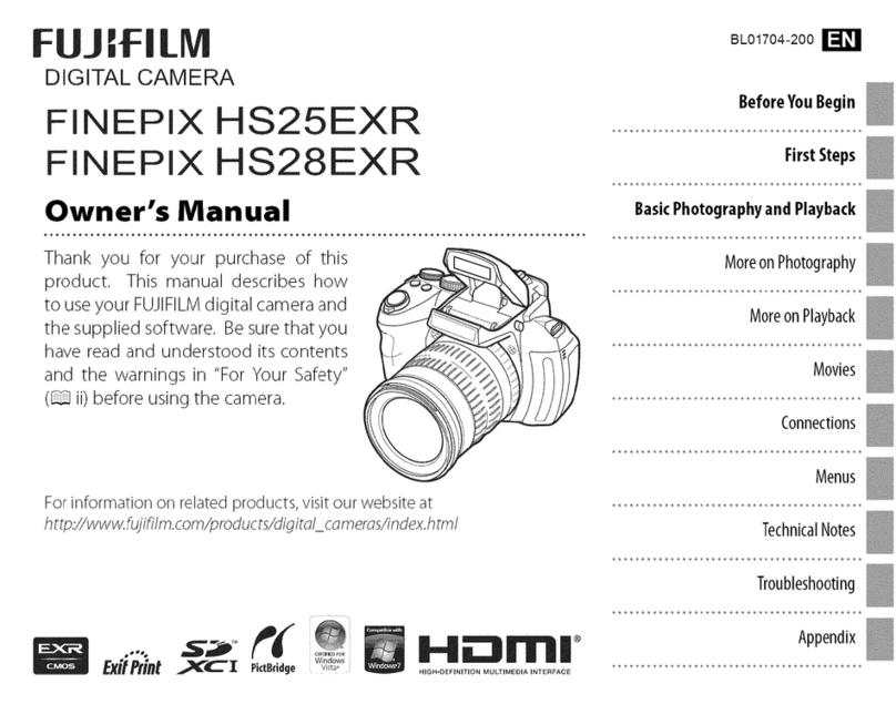 FujiFilm FINEPIX HS28EXR owner's manual
