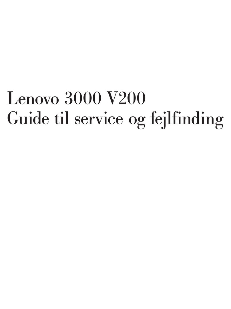 Lenovo V200 Guide til service og fejlfinding