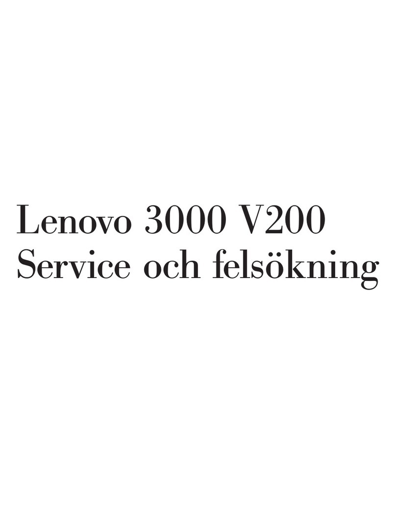 Lenovo V200 Service och felsökning Lenovo V200 Service och felsökning