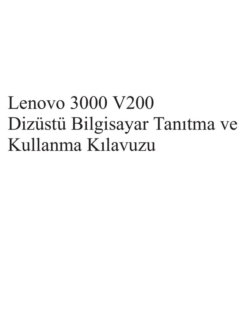Lenovo V200 Dizüstü Bilgisayar Tanıtma ve Kullanma Kılavuzu