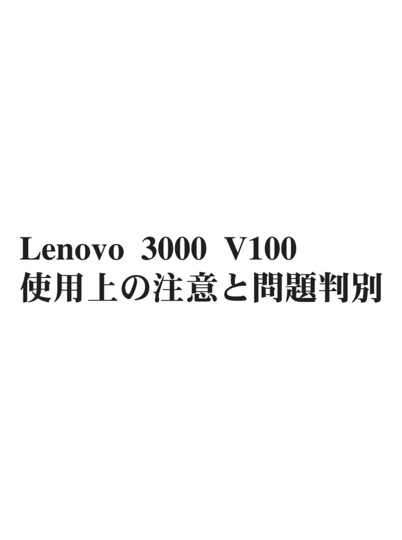 Lenovo V100 User manual