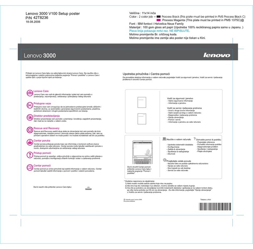 Lenovo V100 User manual
