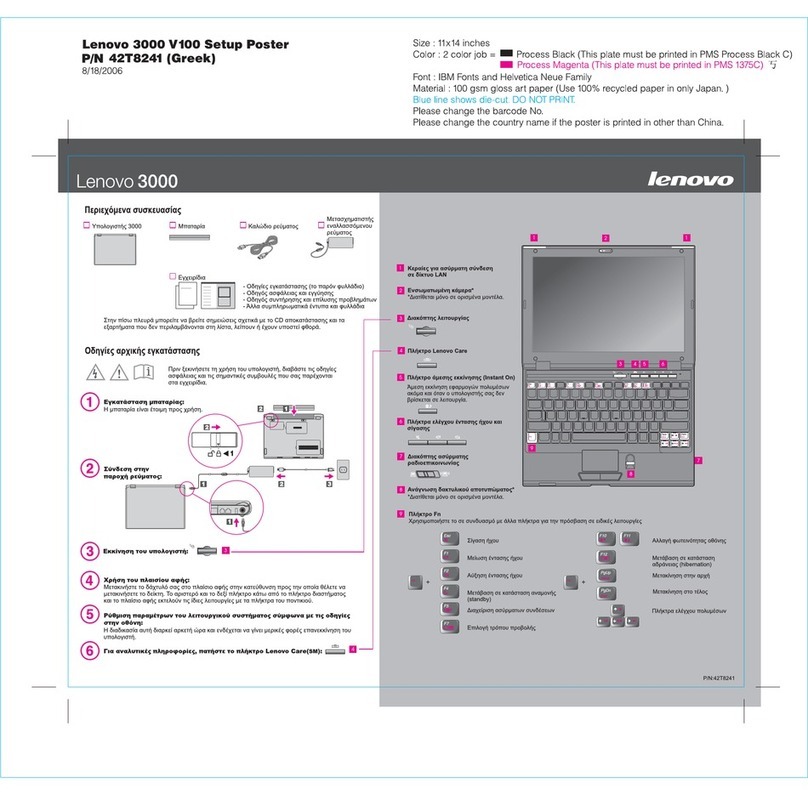 Lenovo V100 Setup poster