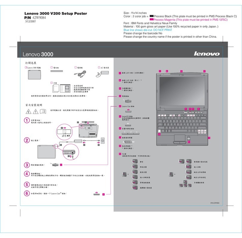 Lenovo V200 Setup guide