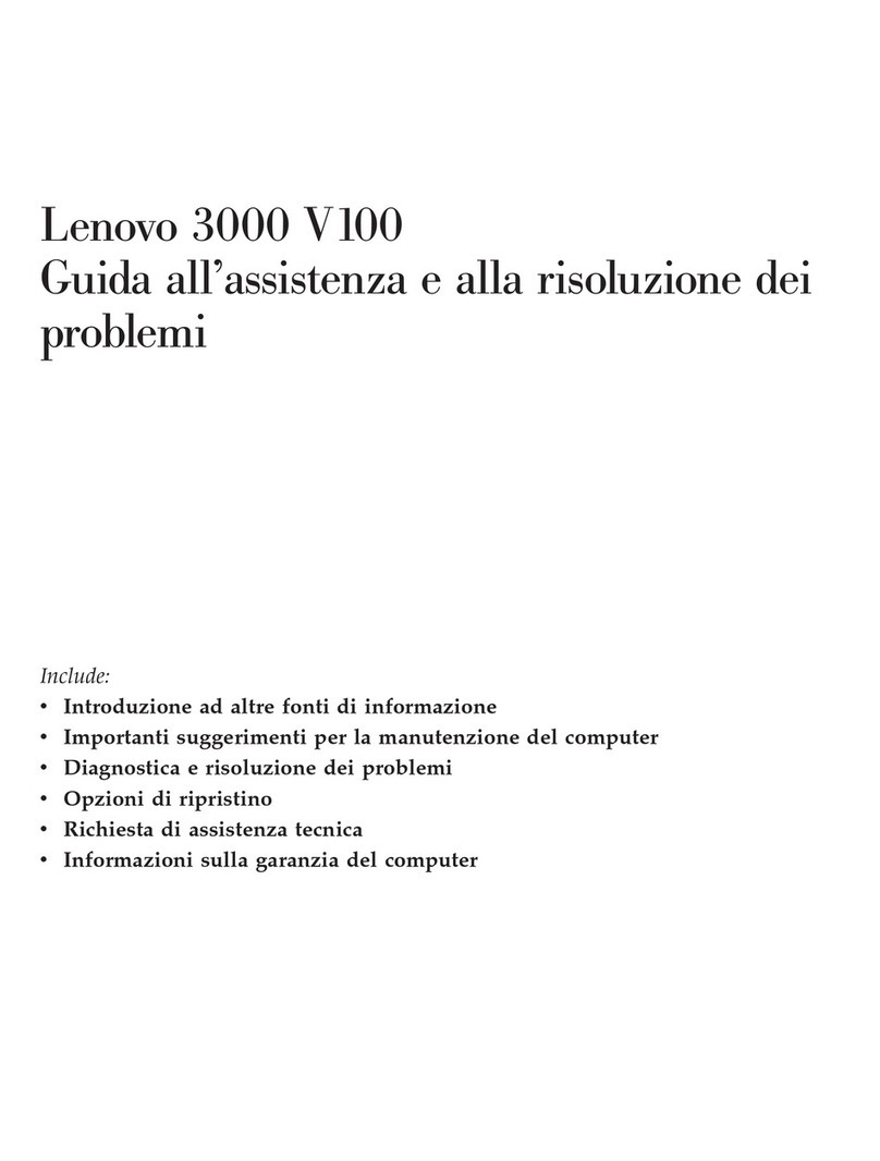 Lenovo V100 User manual Lenovo V100 User manual
