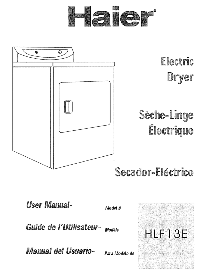 Haier HLF13E User manual