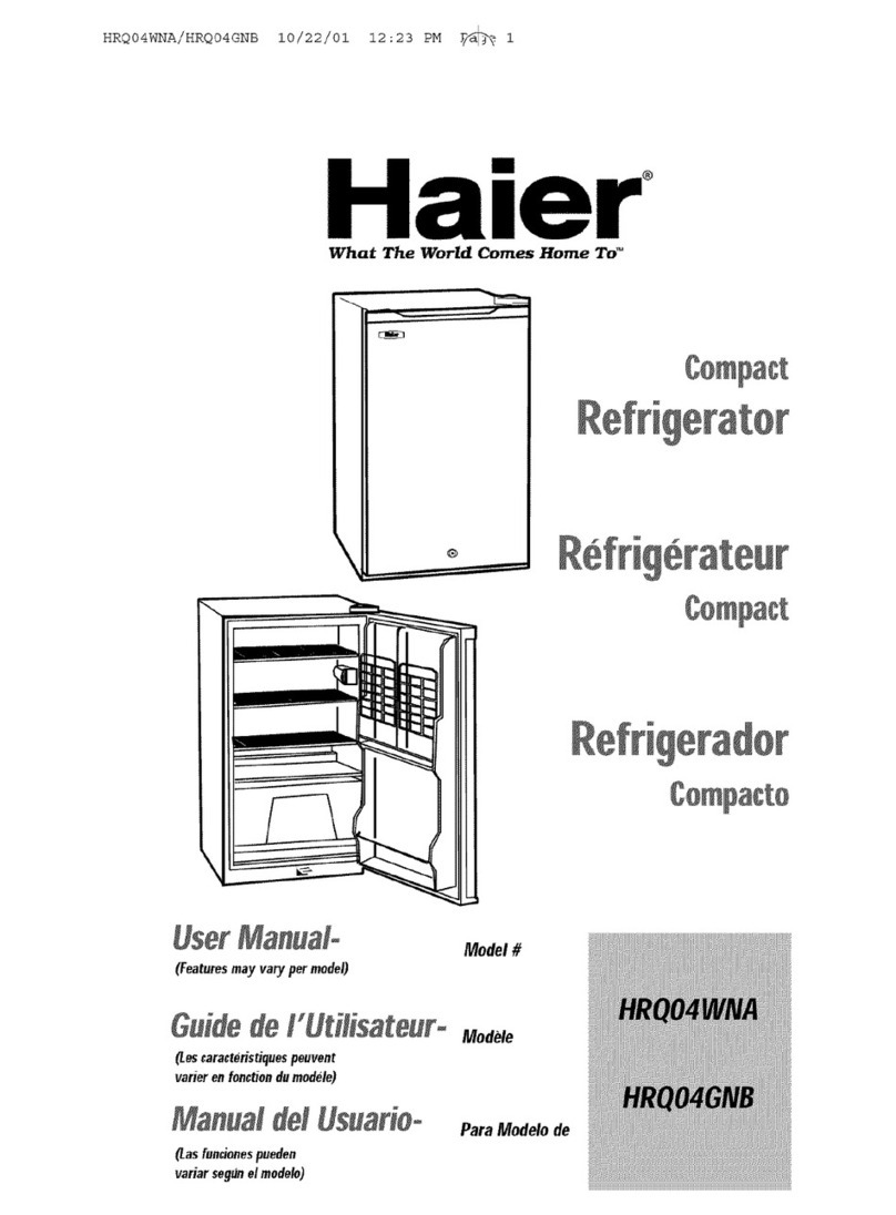 Haier HRQ04GNB User manual
