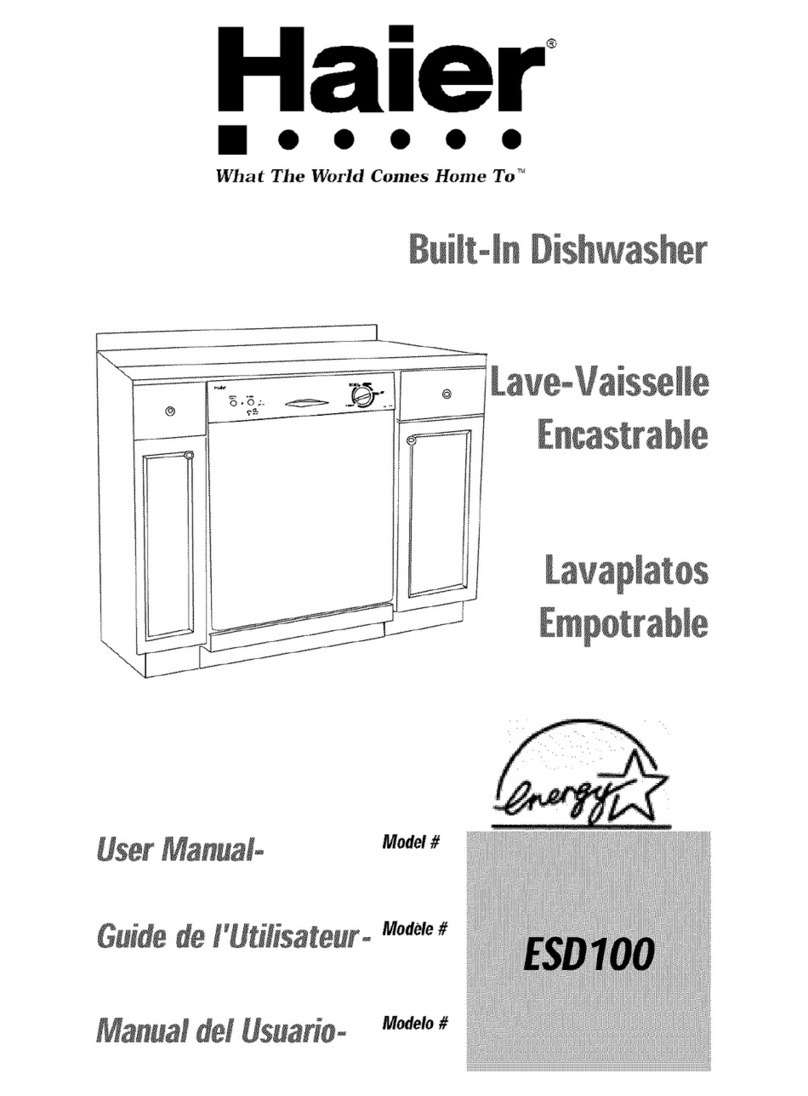 Haier ESD100 User manual