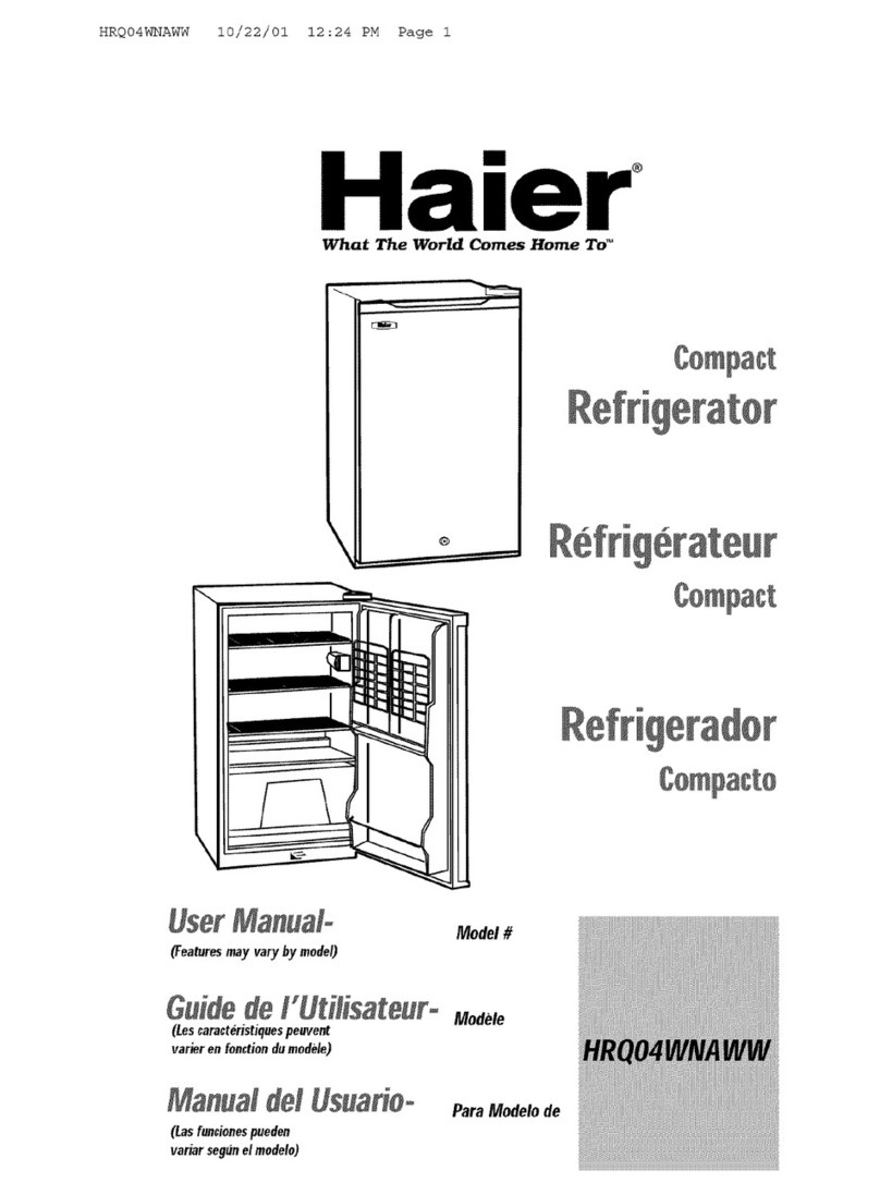 Haier HRQ04WNAWW User manual Haier HRQ04WNAWW User manual