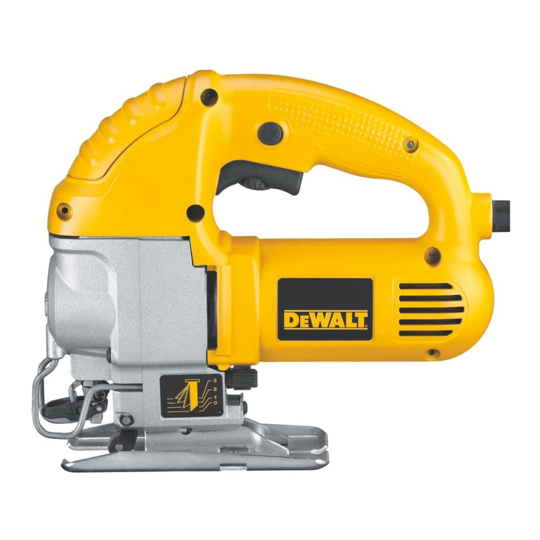 DeWalt DW317 User manual