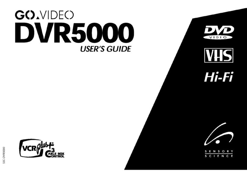GoVideo DVR5000 User manual