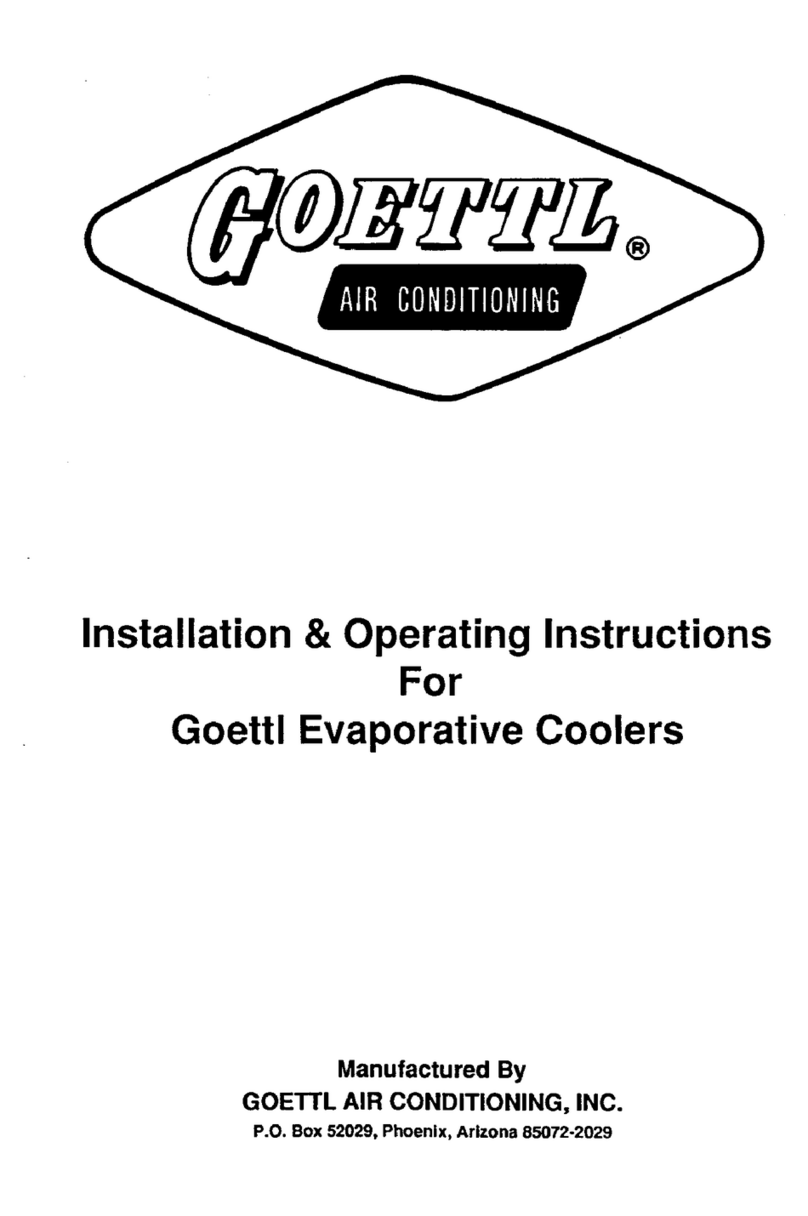 GOETTL Evaporative Coolers Manual