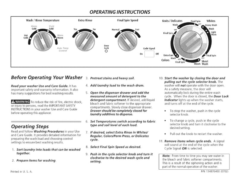 Gibson GTF1040FS3 User manual