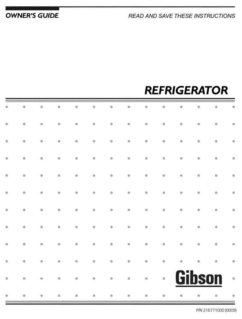 Gibson GRU17B2JW1 User manual