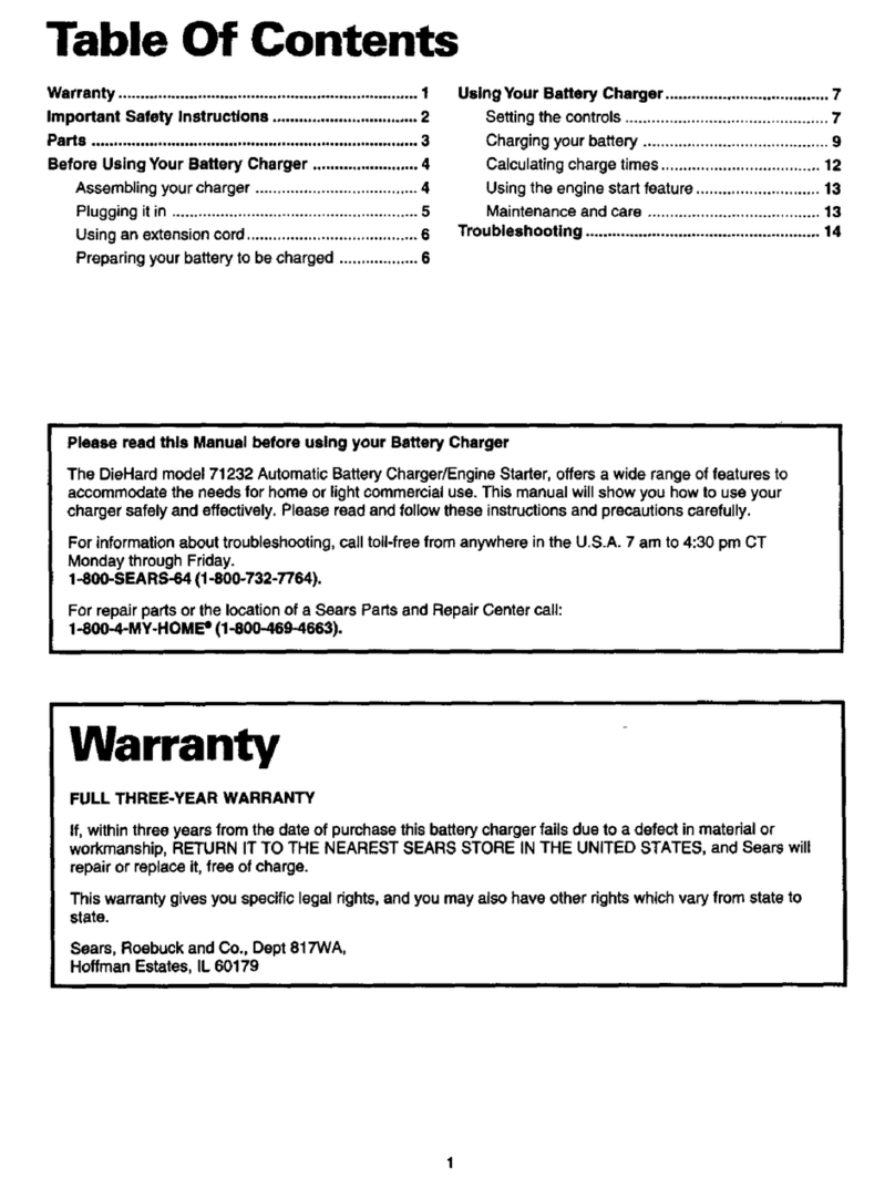 DieHard 200.71232 owner's manual DieHard 200.71232 owner's manual