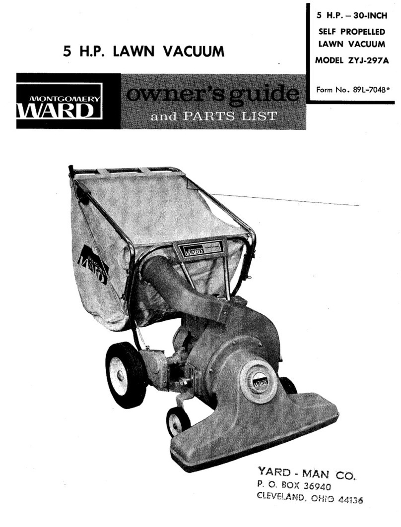 Montgomery Ward ZYJ-297A Owner's guide and parts list