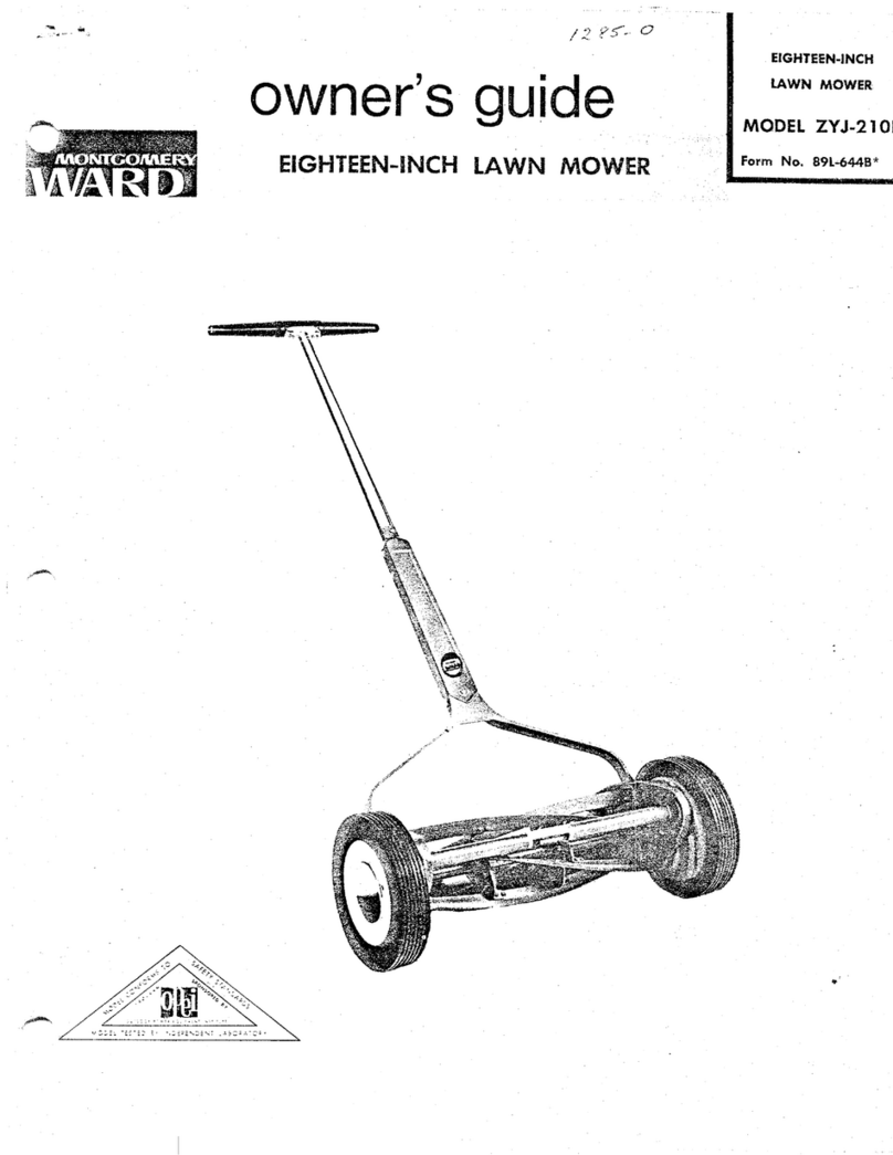 Montgomery Ward ZYJ-210D owner's guide