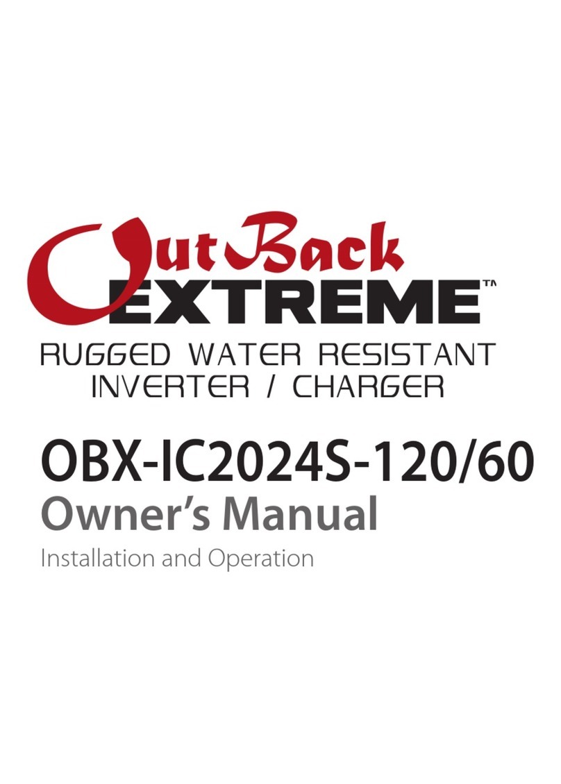 Outback Power Systems EXTREME OBX-IC2024S-120 owner's manual Outback Power Systems EXTREME OBX-IC2024S-120 owner's manual
