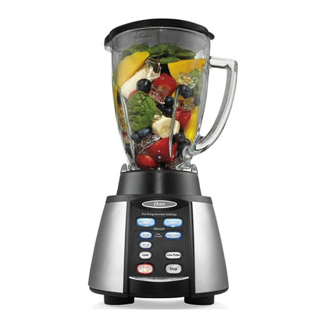 Oster REVERSING MOTOR BLENDER User manual
