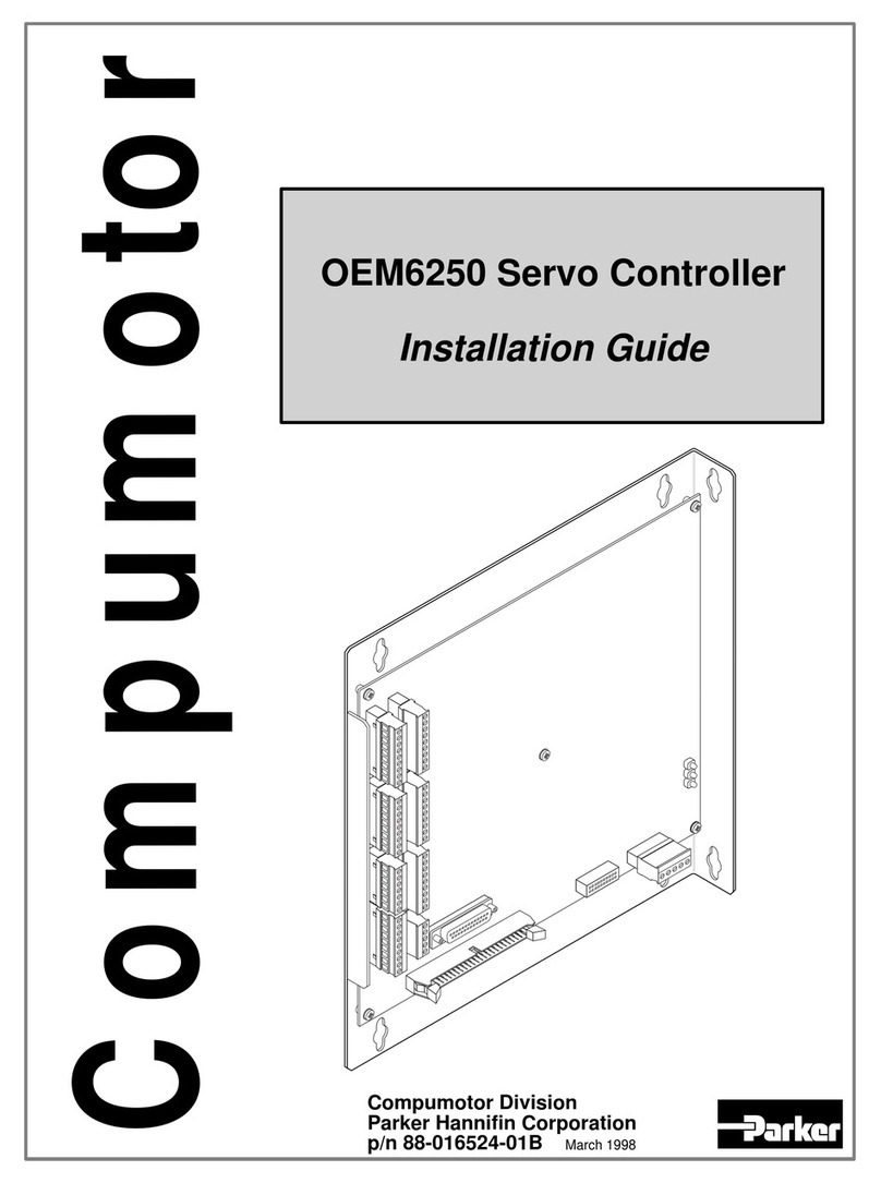 Parker OEM6250 installation guide Parker OEM6250 installation guide