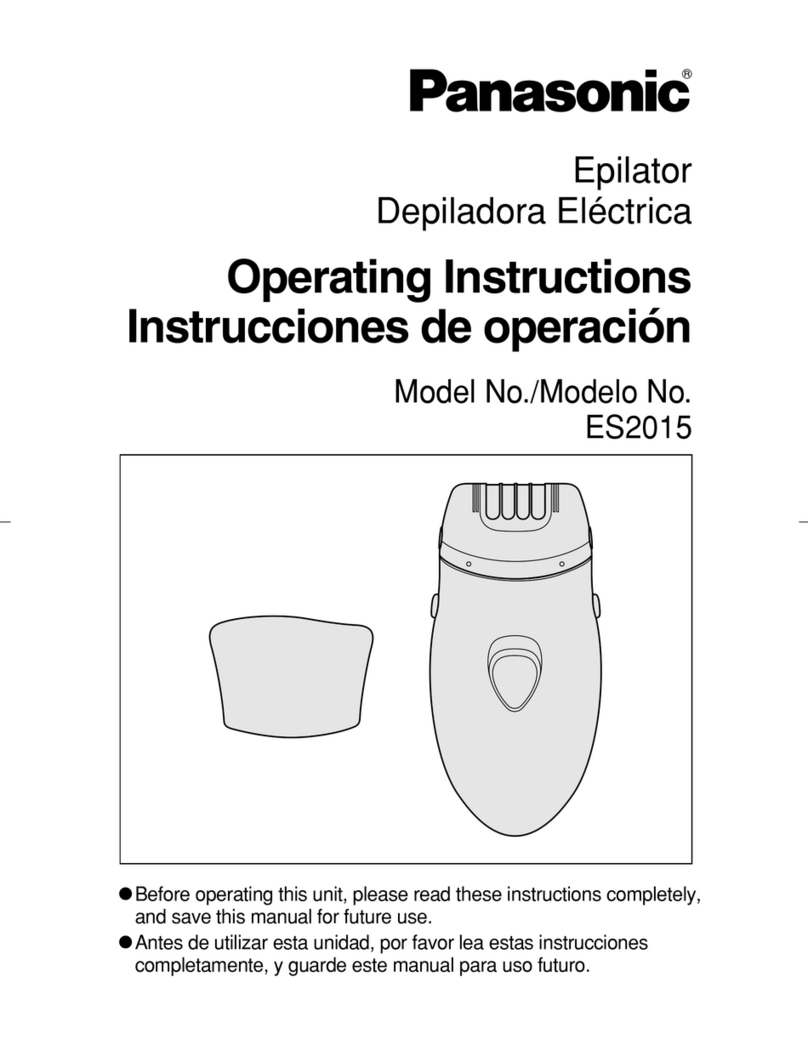 Panasonic ES2015 User manual