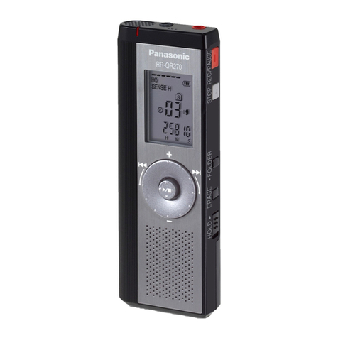 Panasonic RRQR270 User manual