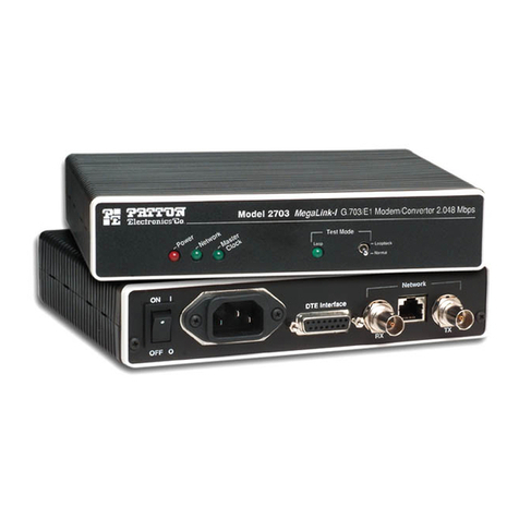 Patton electronics 2703 User manual