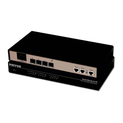 Patton electronics OnSite 2884 user manual