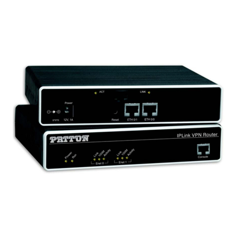 Patton electronics OnSite 2800 Series User manual