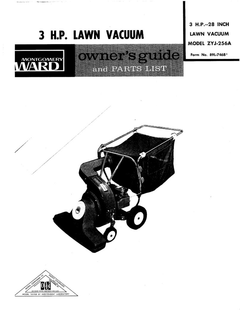 Montgomery Ward ZYJ-256A Owner's guide and parts list