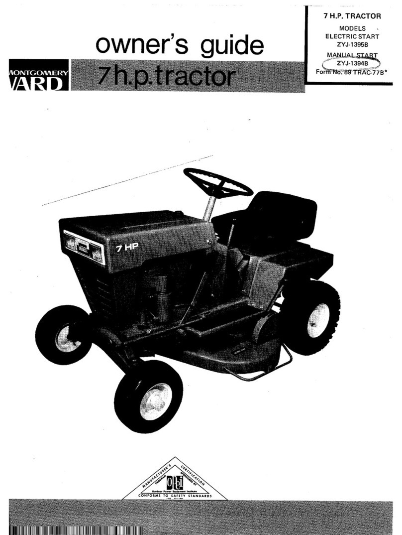 Montgomery Ward ZYJ-1394B owner's guide