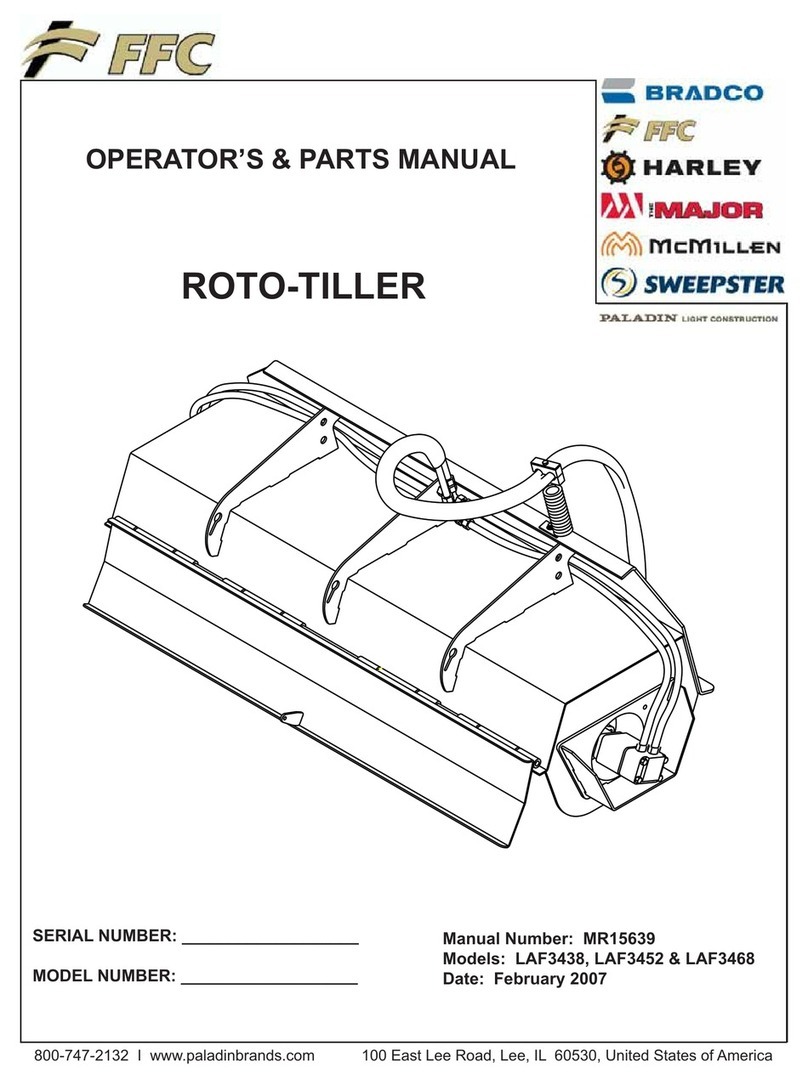 FFC LAF3438 Operator's & parts manual