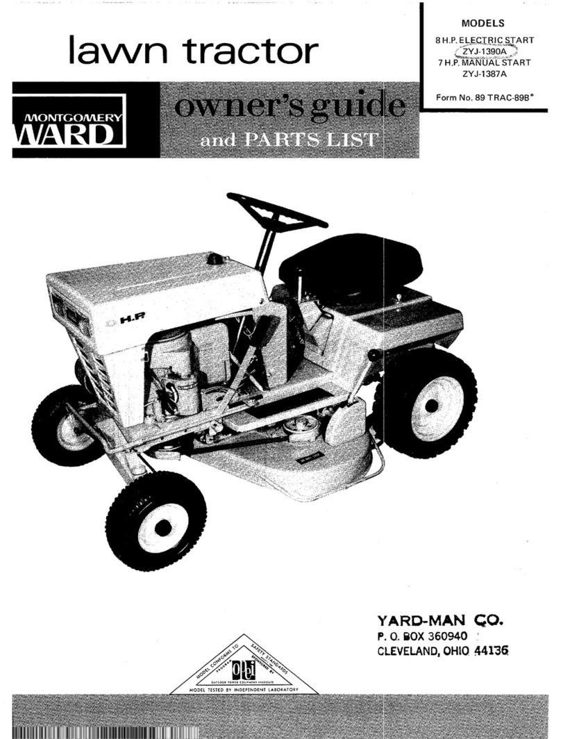 Montgomery Ward ZYJ-1387A User manual